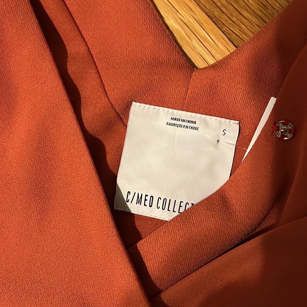 C/meo Collective On the Line Wrap Dress - Picture 8 of 8